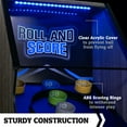 thumbnail image 4 of 9 ft. Roll and Score Game with LED Lights and Electronic Scorer, Gray by Hall of Games, 4 of 8