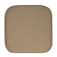 thumbnail image 5 of Charlotte Jacquard Cover Memory Foam Chair Pads 6 Pack Taupe, 5 of 6