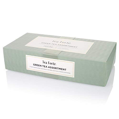 Tea Forte Green Tea Assortment Tea Infusers 10 Count