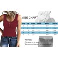 thumbnail image 4 of MOSHU Henley Women Tank Tops Ribbed Summer Tops Button Down Sleeveless Shirts, 4 of 6