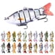 thumbnail image 2 of Cebo duro de pez de múltiples secciones de 10 cm, microobjeto Xige, cebo de múltiples secciones Luya, cebo flotante de hundimiento lento, cebo falso en caja, pesca al aire libre, 2 of 6