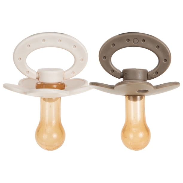 EeaseMX 2 piezas de chupete babero con forma de flor para recién nacidos, bebés y niños pequeños