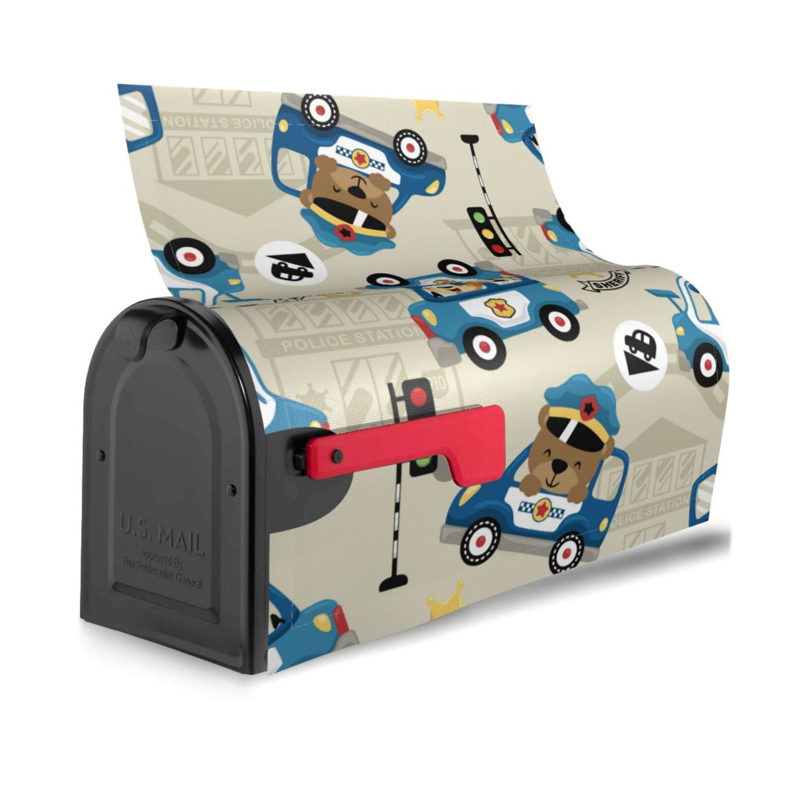 Kdxio Magnetic Mailbox Cover 21x18 in Mailbox Cover Outdoor Decoration Holiday Mailbox Covers for Home Garden Yard-21x18 in