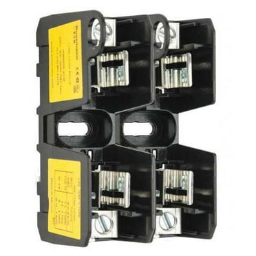 Eaton Bussmann Fuse Block,0 to 30A,J,2 Pole JM60030-2CR
