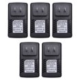 thumbnail image 1 of 5X Power Supply Ethernet POE Injector Adapter for IP Phone Gateway IP Camera(24V/1A US Plug),5 Supply,Black, 1 of 4