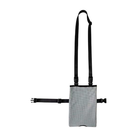 Wswqop Urinary Drainage Bag Body Fluid Shoulder Bag 2000ml Easy to Use Easy Maintenance light grey