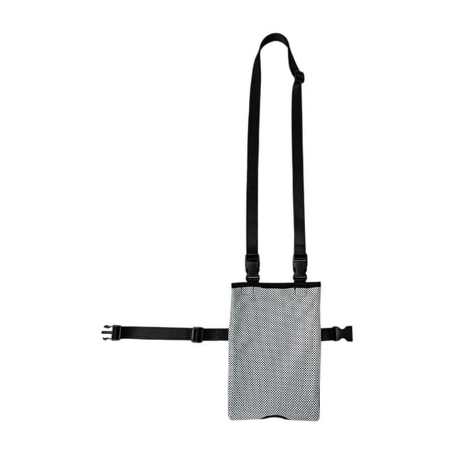 Bunblic Sac de Drainage Urinaire Support de Sac de Cathéter Ajustable pour Patients Incontinents Gris Pâle