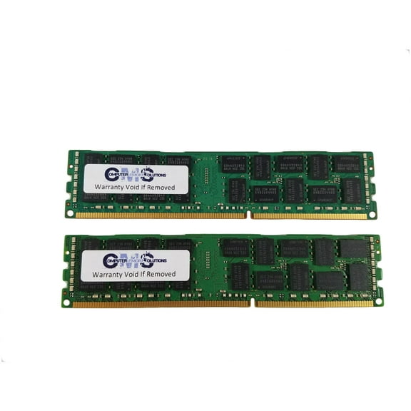 CMS 32GB (2X16GB) DDR3 10600 1333MHZ ECC REGISTERED DIMM Memory Ram Upgrade Compatible with HP/Compaq® ProLiant DL360 G6 DDR3 ECC REGISTER Compatible with SERVES ONLY - C83