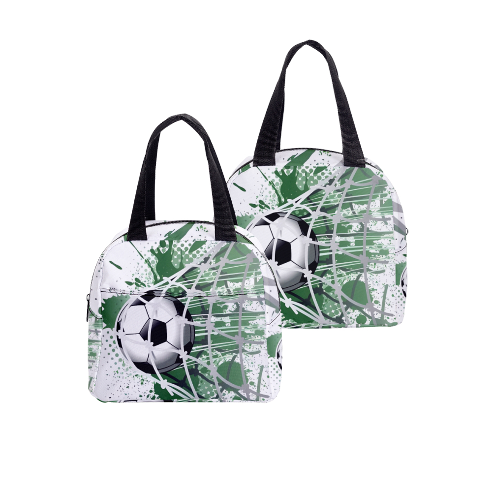 Soccer Lunch Bag Cooler Thermal Insulated Lunch Boxes for Adult Office