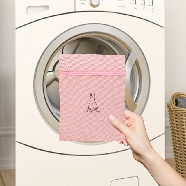 Durable Fine Mesh Laundry Bags For Delicates With Zipper Travel Storage Organize Bag Clothing Washing Bags For Washing Camper Organization Small Storage Large Storage for Clothes