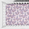 thumbnail image 1 of Purple Butterfly Nursery Starter Crib Bedding Set, 1 of 4
