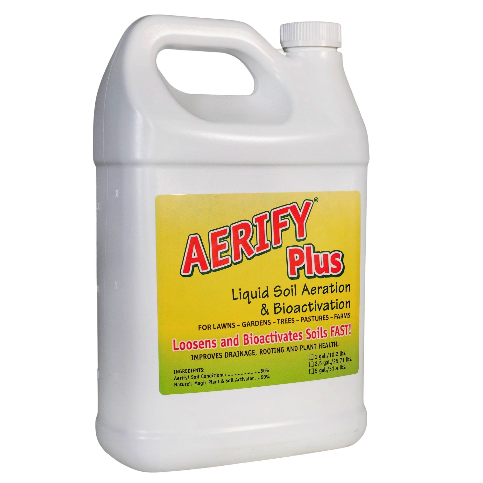 Natures Lawn Aerify Plus Liquid Lawn Aerator, Soil Loosener