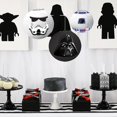 thumbnail image 4 of Star Wars Galaxy of Adventures Paper Lanterns with Add-Ons, (5.75" - 9.5") - 3 Count | Assorted Design, Perfect for Galactic Fans & Themed Parties, 4 of 4