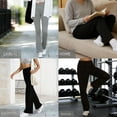 thumbnail image 7 of successthop Straight Leg Yoga Pants with Pockets Women Casual Gym with Pockets Elastic Trousers Solid Trendy Bottoms S, 7 of 7