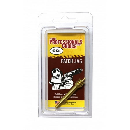 The Professionals Choice .40 Cal – Pistol Patch Jag (Best Sub Compact 40 Cal Pistols)
