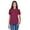 Burgundy, variant on UltraClub 8530 Ladies Classic Piqué Polo