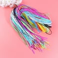 thumbnail image 3 of MasteelfCA 400 Pcs 20 Couleurs Corde Tressée PVC DIY Corde Tressée Colorée DIY Fil Tressé, 3 of 7