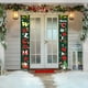 thumbnail image 1 of Christmas Couplets Door Curtains Party Decorations Backdrops Christmas Hanging Decorations, 1 of 6