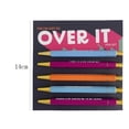 thumbnail image 3 of WMQPNNS New Trending 5 Pack Pen Set Over It Pen Set Funny Pen Set Funny Copywriting Ballpoint Express Express Yourself with This Pen Set 1Ml Todays Deals Clearance Sale, 3 of 9