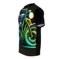 thumbnail image 3 of 1970's Retro Neon Lights Classic Motorcycle - AOP T-Shirt (S-3XL), 3 of 7