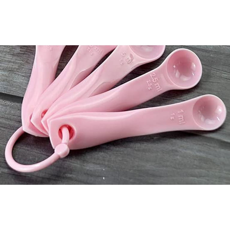 Hotsyang Measuring Cups and Spoons,Plastic Measuring Cups and Spoons Set:5  Plastic Measuring Cups and 5 Plastic Measuring Spoons,Plastic Measuring Cup
