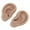 Dark skin color, variant on Zeiwohndc Waterproof Silicone Ear Models For Teaching And Creative Projects