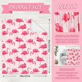 thumbnail image 2 of Flamingo Fuzzy Flannel Blanket 60 x 50 Inch Pink Tropical Throw Blanket Flamingo Blanket for Home Chair Sofa Couch Bed, 2 of 6