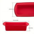 thumbnail image 4 of 1pc, Loaf Pan (10.63''x5.51''), Silicone Baking Bread Pan, Non-Stick Bakeware, Oven Accessories, Baking Tools, Kitchen Gadgets, Kitchen Accessories, Home Kitchen Items, 4 of 5