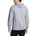 thumbnail image 2 of Hanes ComfortBlend EcoSmart Men`s Full Zip Hoodie, S, Light Steel, 2 of 4