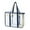 Navy #4, variant on Clear PVC Beach Bag for Women | Large Transparent Travel Tote | Waterproof Swimming Pool & Outdoor Bag | 37x16x26.5cm | Great for Beach, Picnic, Camping & Shopping
