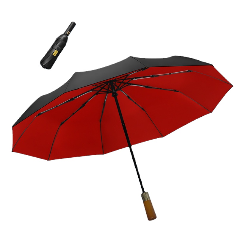 Small travel umbrella Mini small portable rain windproof manual open