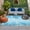 Mist Blue, variant on Blue Ombre Coastal Outdoor Rug 3x5 Ft, Non Slip Washable Area Rug, Sea Nautical Summer Beach Starfish Coral Patio Rugs Carpet Runner, Large Floor Mat for Indoor/Outdoor Deck Porch Camping