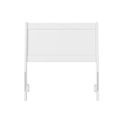 Casanova Twin Solid Wood Panel Headboard in White