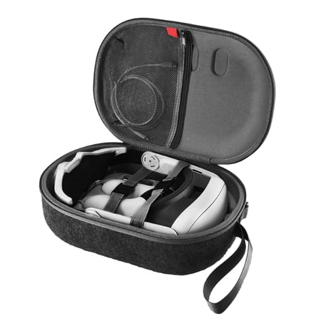 CIYISON Portable Hard Carrying Case for 3 Virtual Reality and Headset Gamepad Controller