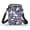 Cat Floral Pattern, variant on 2 Layer Crossbody Bag for Travel Shop, Polyester Portable Cell Phone Purse, Watercolor Chicken Pattern
