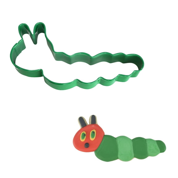 R&M Caterpillar 4.5" Cookie Cutter Bright Green