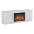 thumbnail image 1 of Henn&Hart 68"W Trasitional Engineered Wood TV Stand in White Finish, 1 of 8