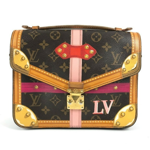 Pre-Owned LOUIS VUITTON M43628 Monogram Summer Trunk Pochette Metis 2WAY Bag Shoulder... (Good)