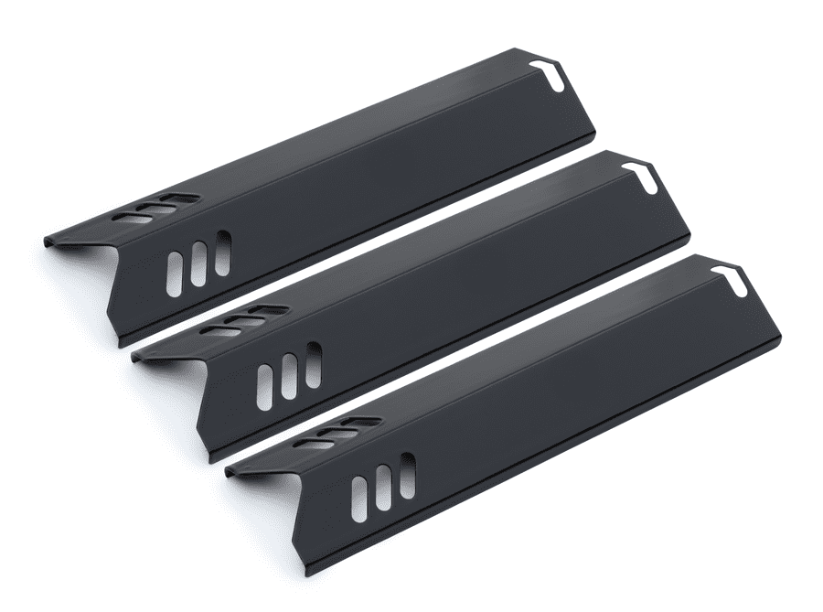 Backyard Grill Part 3Pack Porcelain Steel Heat Tent, Heat Plate Set