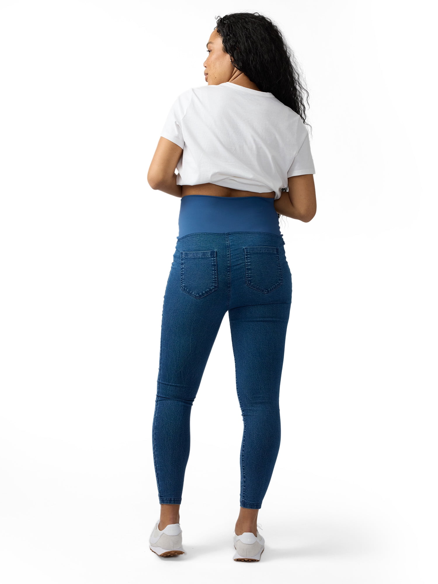 Ingrid & Isabel For Every Belly Women's Maternity Over The Belly Skinny Jegging, Sizes S-XXL