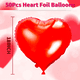 thumbnail image 2 of 50 Globos Corazón Rojo Amor 18 Pulg Fiestas Valentín Decora Rojo Corazón Xtellar Rojo, 2 of 3
