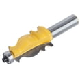thumbnail image 1 of Woodworking Shape Cutter, Milling Carbide Sculpture Trimming Architectural Molding Router Bit Corner Rounding  For MDF For Engraver For Plywood, 1 of 8