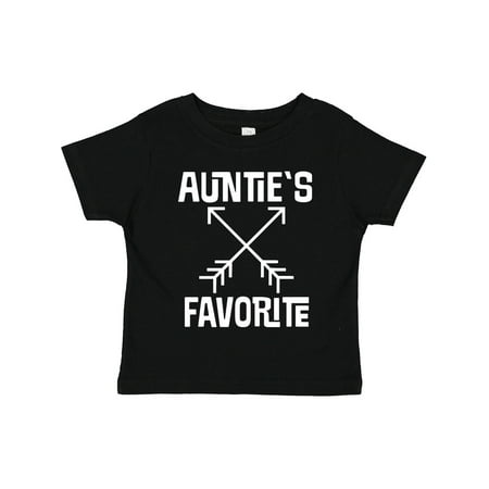 

Inktastic Aunties Favorite Niece Nephew Gift Toddler Boy or Toddler Girl T-Shirt