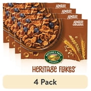 (4 pack) Nature's Path Organic Breakfast Cereal, Heritage Flakes®, 33.5oz Box
