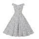 thumbnail image 3 of Vestidos Para Mujer Vestidos de Regreso A Casa Estampado Floral en La Playa Fuera Del Hombro Vestido de Columpio Hasta La Rodilla Odeerbi  ODB154322, 3 of 8