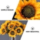 thumbnail image 3 of GOOHOCHY 5 unids decoraciones de girasoles artificiales retro girasoles simulación girasol (amarillo), 3 of 7
