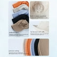 thumbnail image 3 of Femmes Large Bord Pare-Soleil Réglable UV Protection Casquette de Baseball Été Extérieur Chapeau de Soleil, 3 of 4