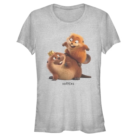 Juniors Hoppers King George and Mabel Fun T Shirt