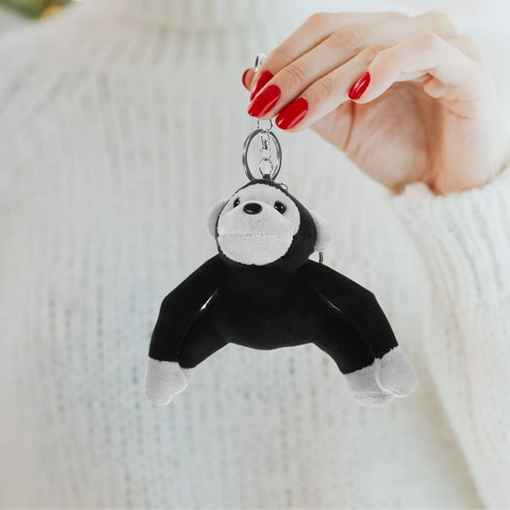 Tineasur Keychain with Cute Design, Soft PP Cotton Material, 1 Piece and Stylish Accessory