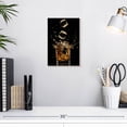thumbnail image 3 of Elephant Stock Whiskey Ice Splash Wall Art - Vertical Canvas Wall Art - Dining Room Wall Decor - Food And Drink Canvas - Black And Orange Decor - 8" x 12", 3 of 8